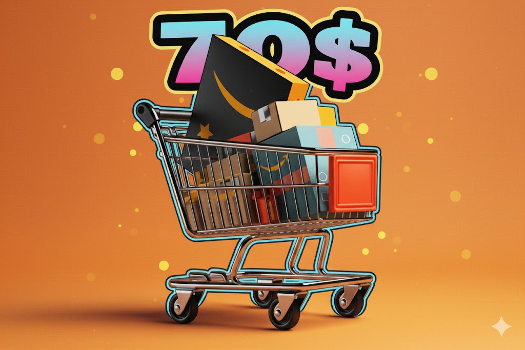 AMAZON 70$ GIFT CARD GLOBAL VERSION